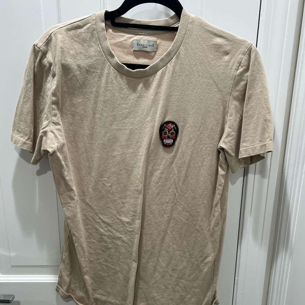 COPY - Suspicious Antwerp Tan OG Skull T-Shirt